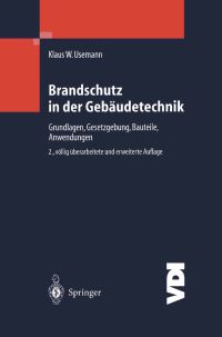 Book Cover for Brandschutz in Der Gebäudetechnik by Klaus W Usemann