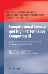 Book Cover for Computational Science and High Performance Computing III by Egon Krause, Yurii I Shokin, Nina Shokina