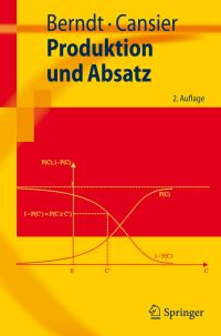 Book Cover for Produktion Und Absatz by Ralph Berndt, Adrienne Cansier