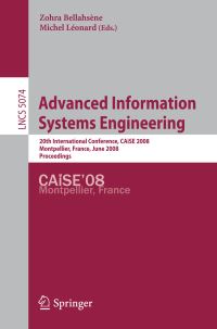 Book Cover for Advanced Information Systems Engineering Information Systems and Applications, Incl. Internet/Web, and HCI by Zohra Bellahsène, Michel Léonard