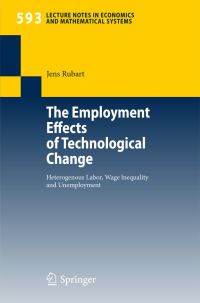 Book Cover for The Employment Effects of Technological Change by Jens Rubart