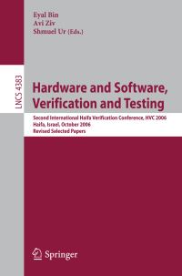 Book Cover for Hardware and Software, Verification and Testing by International Haifa Verification Conference, Eyal Bin, Shmuel Ur