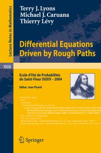 Book Cover for Differential Equations Driven by Rough Paths by Terry J Lyons, Michael J Caruana, Thierry Lévy
