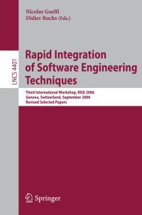Book Cover for Rapid Integration of Software Engineering Techniques Programming and Software Engineering by Nicolas Guelfi, Didier Buchs