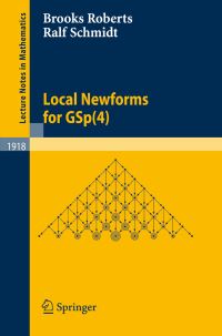 Book Cover for Local Newforms for GSp(4) by Brooks Roberts, Ralf Schmidt