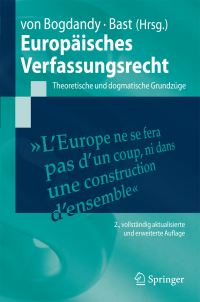 Book Cover for Europäisches Verfassungsrecht by Armin Bogdandy, Jürgen Bast