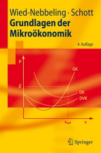 Book Cover for Grundlagen Der Mikroökonomik by Susanne WiedNebbeling, Helmut Schott