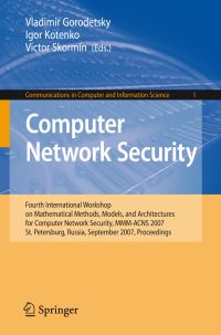 Book Cover for Computer Network Security by Vladimir Gorodetsky, Igor Kotenko, Victor A Skormin