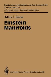 Book Cover for Einstein Manifolds by Arthur L Besse