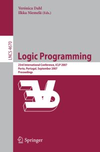 Book Cover for Logic Programming Programming and Software Engineering by Verónica Dahl, Ilkka Niemelä