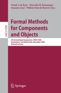 Book Cover for Formal Methods for Components and Objects by Frank S de Boer