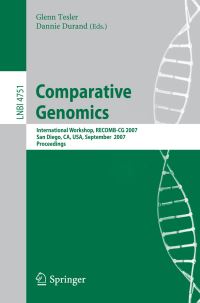 Book Cover for Comparative Genomics Lecture Notes in Bioinformatics by Glenn Tesler, Dannie Durand