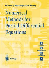 Book Cover for Numerical Methods for Partial Differential Equations by Gwynne Evans, J M Blackledge, P Yardley