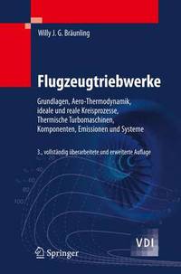 Book Cover for Flugzeugtriebwerke by Willy JG Bräunling