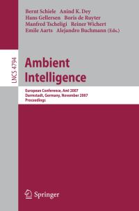 Book Cover for Ambient Intelligence by European Conference on Ambient Intelligence, Bernt Schiele