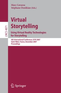 Book Cover for Virtual Storytelling by International Conference on Virtual Storytelling, Marc Cavazza, Stéphane Donikian