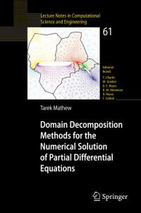 Book Cover for Domain Decomposition Methods for the Numerical Solution of Partial Differential Equations by Tarek P A Mathew