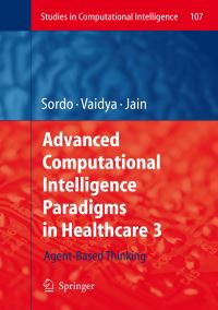 Book Cover for Advanced Computational Intelligence Paradigms in Healthcare 3 by Margarita Sordo, S Vaidya, L C Jain