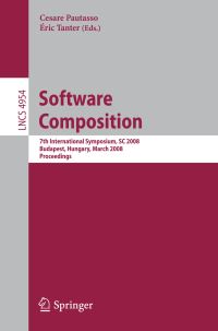 Book Cover for Software Composition Programming and Software Engineering by Cesare Pautasso, Éric Tanter