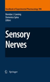 Book Cover for Sensory Nerves by Brendan J Canning, Domenico Spina, Ralf Baron