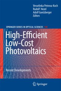 Book Cover for High-Efficient Low-Cost Photovoltaics by Vesselinka PetrovaKoch, Rudolf Hezel, A Goetzberger