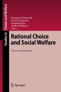 Book Cover for Rational Choice and Social Welfare by Prasanta K Pattanaik