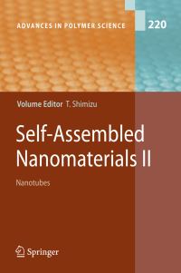 Book Cover for Self-Assembled Nanomaterials by Toshimi Shimizu