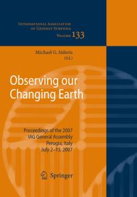 Book Cover for Observing Our Changing Earth by Michael G Sideris