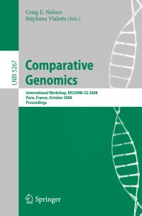 Book Cover for Comparative Genomics by RECOMBCG 2008, Craig E Nelson, Stéphane Vialette