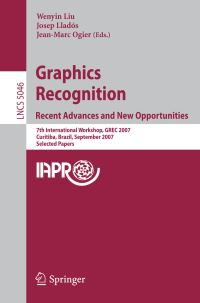Book Cover for Graphics Recognition by International Workshop on Graphics Recognition, Wenyin Liu, Josep Lladós, JeanMarc Ogier