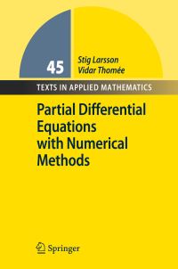 Book Cover for Partial Differential Equations With Numerical Methods by S Larsson, Vidar Thomée