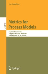 Book Cover for Metrics for Process Models by Jan Mendling