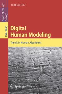 Book Cover for Digital Human Modeling Lecture Notes in Artificial Intelligence by Yang Cai