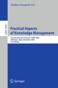 Book Cover for Practical Aspects of Knowledge Management by PAKM, Takahira Yamaguchi