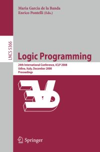 Book Cover for Logic Programming Programming and Software Engineering by Maria Garcia Banda, Enrico Pontelli