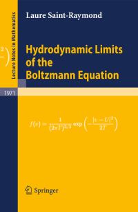 Book Cover for Hydrodynamic Limits of the Boltzmann Equation by Laure SaintRaymond