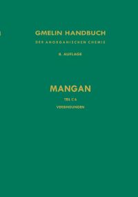 Book Cover for Verbindungen Des Mangans Mit Schwefel, Selen Und Tellur. Mn. Mangan. Manganese (System-Nr. 56) by Hartmut Katscher