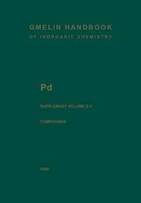 Book Cover for Pd Palladium by William P Griffith, Stephen D Robinson, Kurt Swars
