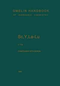 Book Cover for Sc, Y, La-Lu. Rare Earth Elements by Hiltrud Hein, Claus Koeppel, Ursula Vetter, Eberhard Warkentin