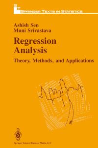 Book Cover for Regression Analysis by Ashish K Sen, Muni S Srivastava