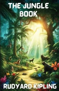 Book Cover for The Jungle Book(Illustrated) by Rudyard Kipling