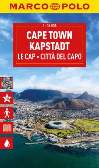 Book Cover for Cape Town Marco Polo City Map by Marco Polo