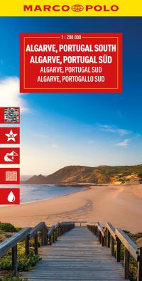 Book Cover for Algarve, Portugal South Marco Polo Map by Marco Polo