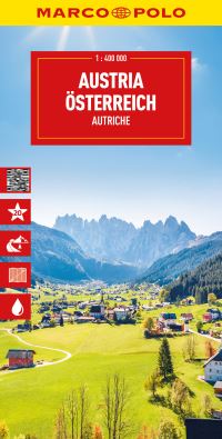 Book Cover for Austria Marco Polo Map by Marco Polo