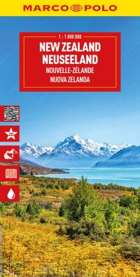 Book Cover for New Zealand Marco Polo Map by Marco Polo