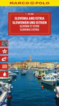 Book Cover for Slovenia and Istria Marco Polo Map by Marco Polo