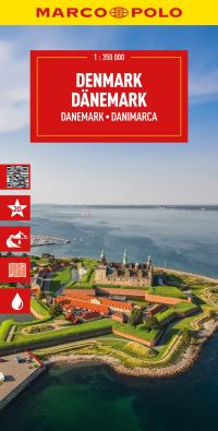 Book Cover for Denmark Marco Polo Map by Marco Polo