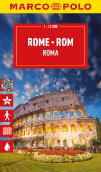 Book Cover for Rome Marco Polo City Map by Marco Polo
