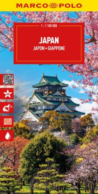 Book Cover for Japan Marco Polo Map by Marco Polo