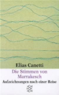 Book Cover for Die Stimmen Von Marrakesch by Elias Canetti